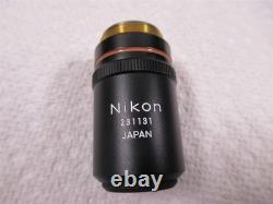 Nikon Plan 2x 0.05 Microscope Objective Lens Labophot Optiphot Diaphot Acromatic