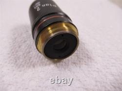 Nikon Plan 2x 0.05 Microscope Objective Lens Labophot Optiphot Diaphot Acromatic