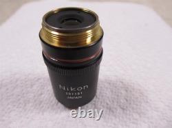 Nikon Plan 2x 0.05 Microscope Objective Lens Labophot Optiphot Diaphot Acromatic
