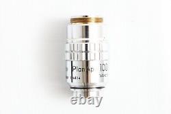 Nikon Plan APO 100x / 1.40 Oil 160/0.17 Microscope Objective Lens #5168