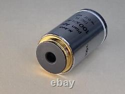Nikon Plan Apo 100x/1.40 Oil DIC H? /0.17 Wd 0.13 Microscope Objective Lens
