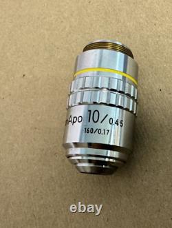 Nikon Plan Apo 10x / 0.45, 160/0.17 Microscope Objective Lens