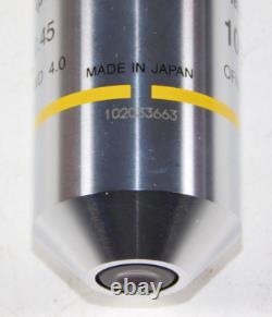 Nikon Plan Apo 10x / 0.45 OFN25 DIC N1 Microscope Objective Lens Made in Japan