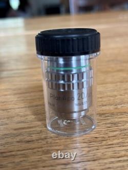 Nikon Plan Apo 20x / 0.75 160 / 0.17 Microscope Objective Lens 120172 Made Japan
