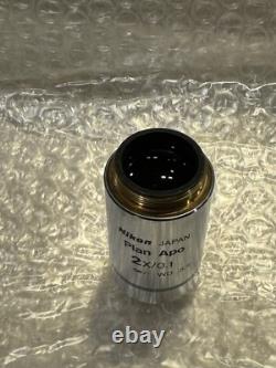 Nikon Plan Apo 2x/0.1? /= WD 8.5 Microscope Objective Lens