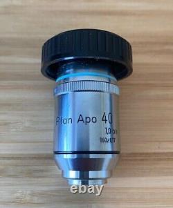 Nikon Plan Apo 40x 1.0 Oil 160/0.17 Microscope Objective Lens 630913