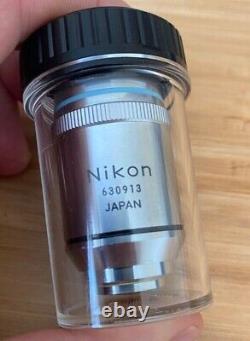 Nikon Plan Apo 40x 1.0 Oil 160/0.17 Microscope Objective Lens 630913