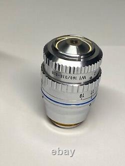 Nikon Plan Apo 60/1.2 Wi 160/0.15-0.18 Microscope Objective Lens