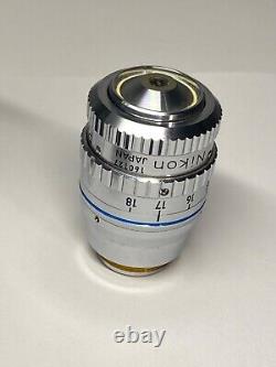 Nikon Plan Apo 60/1.2 Wi 160/0.15-0.18 Microscope Objective Lens