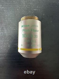 Nikon Plan Fluor 10X/0.30 Ph1 DLL Microscope Objective