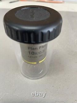 Nikon Plan Fluor 10x/0.30 DIC L/N1 Microscope Objective Lens M25 Eclipse