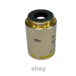 Nikon Plan Fluor 10x Microscope Objective 10x/0.30 DIC L Infinity/0.17 WD 16.0