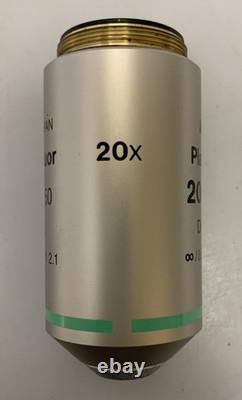 Nikon Plan Fluor 20x/0.50 DIC M? /0.17 WD 2.1 Microscope Objective Lens