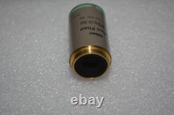 ^ Nikon Plan Fluor 20x/0.50 DIC N2 Microscope Objective Lens M25 Eclipse #X3765