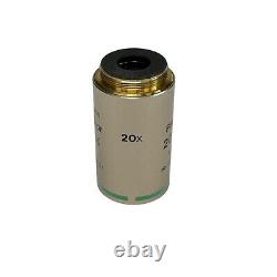 Nikon Plan Fluor 20x/0.50 Microscope Objective Lens DIC M Infinity/0.17 WD 2.1