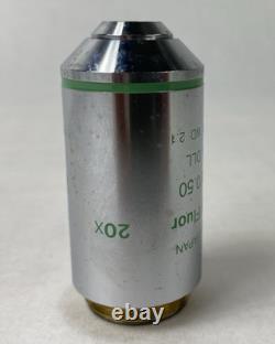 Nikon Plan Fluor 20x 0.50 Ph1 DLL WD 2.1 Microscope Objective Lens