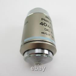 Nikon Plan Fluor 40x/1.30 Oil DIC H Wd 0.2 Cfi Microscope Objective