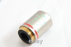 Nikon Plan Fluor 4x 0.13 PHL DL? /1.2 WD 16.4 Microscope Objective Lens #5156