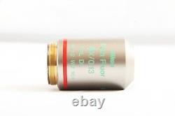 Nikon Plan Fluor 4x 0.13 PHL DL? /1.2 WD 16.4 Microscope Objective Lens #5156