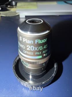 Nikon Plan Fluor ELWD 20x/0.45 Ph1 Objective OFN22