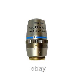 Nikon Plan Fluor ELWD 60x/0.70? /0.5-1.5 Microscope Objective Lens WD 2.1-1.5