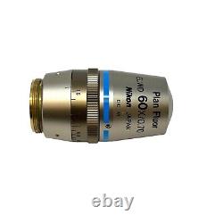 Nikon Plan Fluor ELWD 60x/0.70? /0.5-1.5 Microscope Objective Lens WD 2.1-1.5