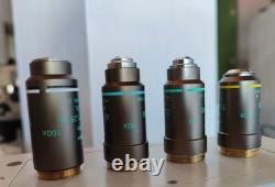 Nikon Plan ph Microscope objective lens set 10/20/40/100 Infinite distance