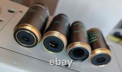 Nikon Plan ph Microscope objective lens set 10/20/40/100 Infinite distance