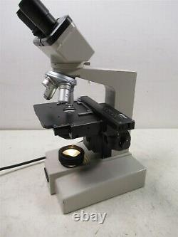 Nikon SC Binocular Microscope with Eyepieces & 4 Objective Lenses 100x 40x 10x 4x