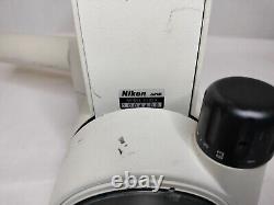 Nikon SMZ800 Microscope with P-IBSS Trinocular Tube and Plan Apo 1x Objective Lens