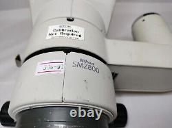 Nikon SMZ800 Microscope with P-IBSS Trinocular Tube and Plan Apo 1x Objective Lens