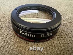 Nikon Stereo Microscope P-ACHRO 0.5x Objective Lens MNH43050 WD189mm