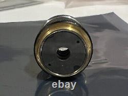 Nikon U20 0.33 20 x Long-Action Objective Microscope Lens with Iris Adjustment