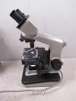 Nikon YS2-T Alphaphot Binocular Microscope with Eyepieces & 3 Objective Lenses