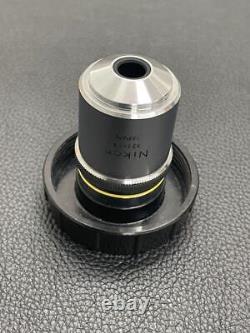 Nikon metallurgical microscope finite system objective lens BDPlan10X