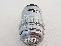 OLYMPUS DAPO 100UV 1.30 OIL 160/0.17 Microscope Objective Lens FREE SHIP