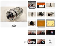OLYMPUS DPlanApo 10 UV 10x 0.40 160/0.17 Microscope Objective Lens RMS 34667