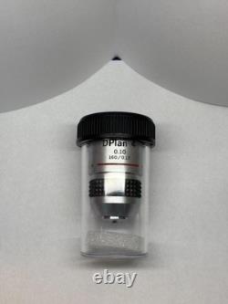 OLYMPUS DPlan 4 Microscope Objective Lens Used