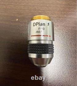 OLYMPUS D Plan 4 0.10 160/0.17 Microscope Objective Lens 4x, Outer Scratches