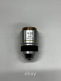 OLYMPUS JAPAN A10 Microscope Objective Lens #21