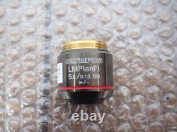 OLYMPUS LMPlanFl 5x/0.13 BD Microscope Objective lens Japan one item only