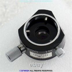 OLYMPUS LWD MPlan 20 0.4 Microscope Objective Lens withDIC Prism Made in Japan