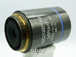 OLYMPUS MPlanFI 50x 0.8 BD Microscope Objective Lens