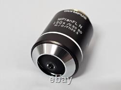 OLYMPUS MPlanFL N 150X / 0.90BD? /0/FN26.5 Objective Lens