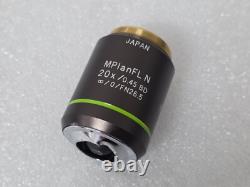 OLYMPUS MPlanFL N 20X / 0.45BD? /0/FN26.5 Objective Lens