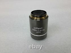 OLYMPUS MPlanFl 100X 0.90 BD Microscope Objective Lens, MPlanFl