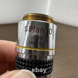 OLYMPUS Microscope Lens SPlan10 0.30 160/0.17 Objective Lens From Japan