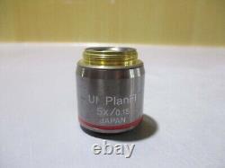 OLYMPUS Microscope Objective Lens UMPlanFl 5X/0.15? /- from Japan