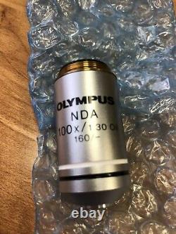 OLYMPUS NDA 100X/1.30 OIL Microscope objective lens BRAND NEW