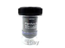 OLYMPUS PLANAPO N 60X NA 1.42 Oil MICROSCOPE OBJECTIVE LENS